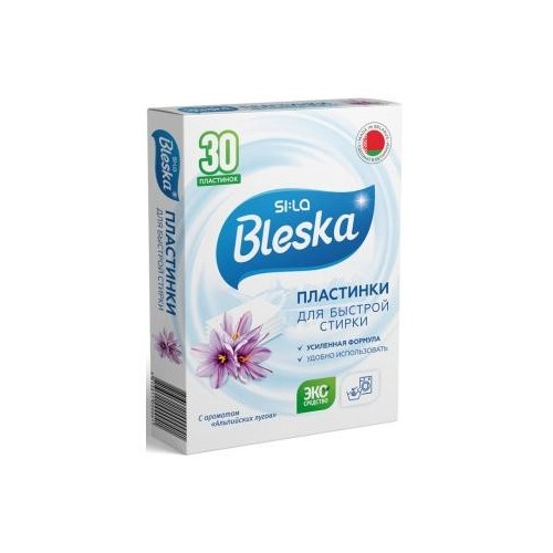 Пластинки для стирки, 30шт, SI:LA Bleska, Альпийский луг