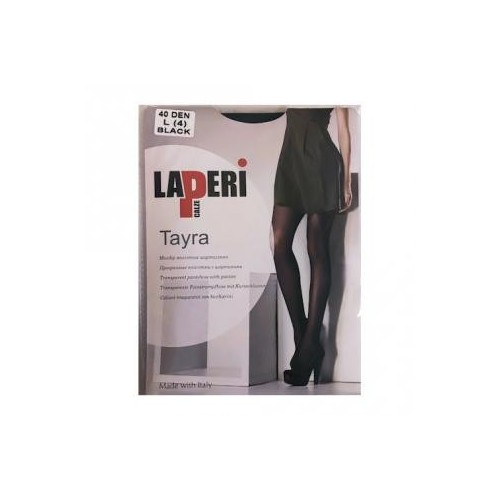 Колготки TAYRA 40 den, L (4), black, La Peri