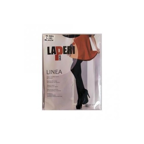 Колготки LINEA 80 den, L (4), black, La Peri