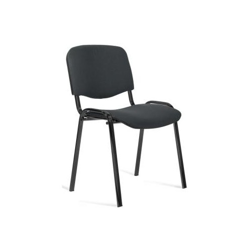 Стул офисный Easy Chair Rio (ИЗО) С73 серый, ткань, металл черный