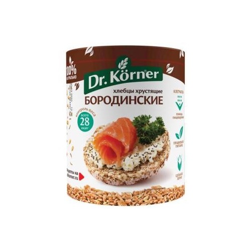 Хлебцы Dr.Korner Бородинские, 100 г