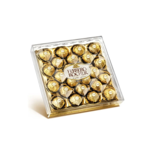 Набор конфет Ferrero Rocher Т24, пластик. коробка, 24 шт, 300г