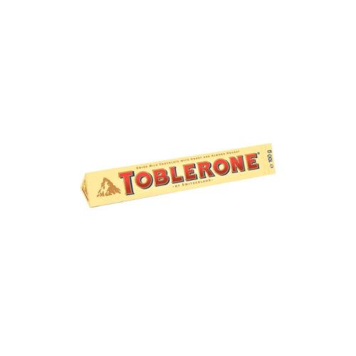 Шоколад Toblerone молочный с медово-миндальной нугой, 100г