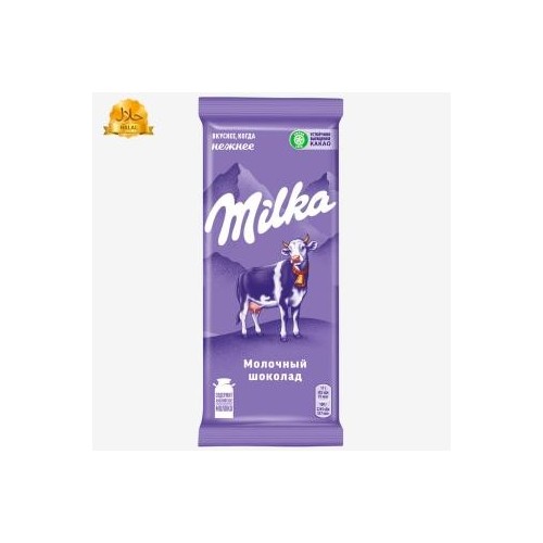 Шоколад плиточный Milka молочный, 90 г