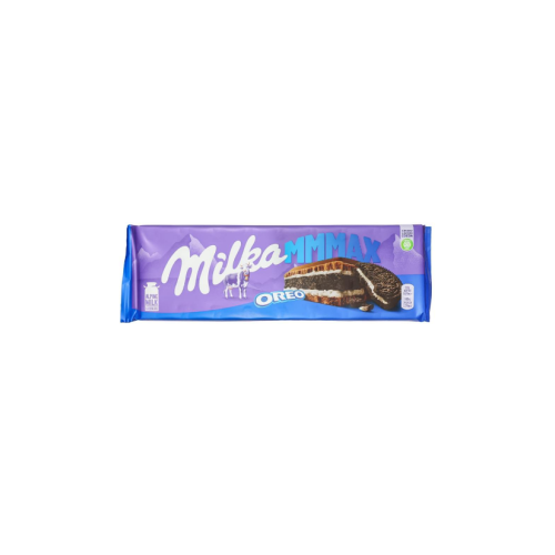 Шоколад молочный Milka Oreo, со вкусом ванили и печенья, 300 г