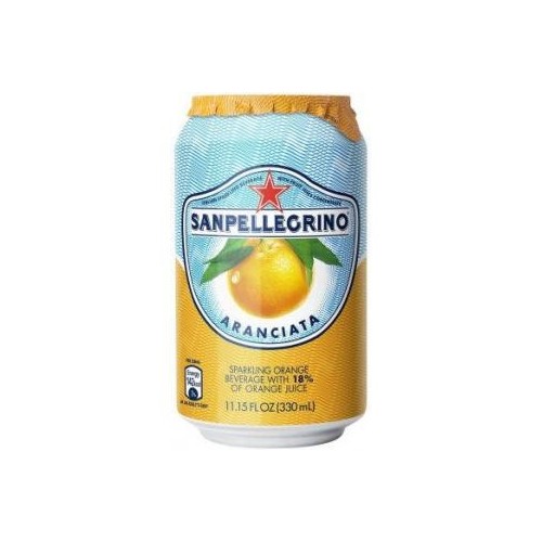 Напиток San Pellegrino Aranciata, апельсин, 0,33 л, ж/б