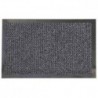 Коврик резиновый с ковролином, 90х150 см, темно-серый, Faro 04