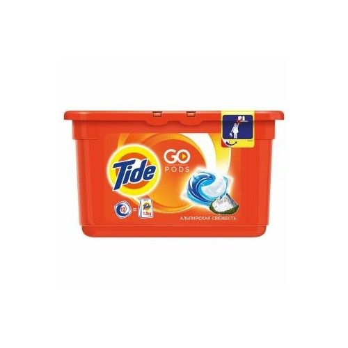 Капсулы жидкие Tide Альпийская свежесть, 15х22,8г