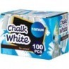 Мел школьный белый, 100 шт, длина 80мм, D-7,5мм, в картонной упаковке, Centrum