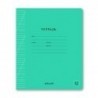 Тетрадь школьная 12 л., косая линия с доп. горизонтальной, Классная, зеленая, 12ТСК5_1_1_8, SVETOCH
